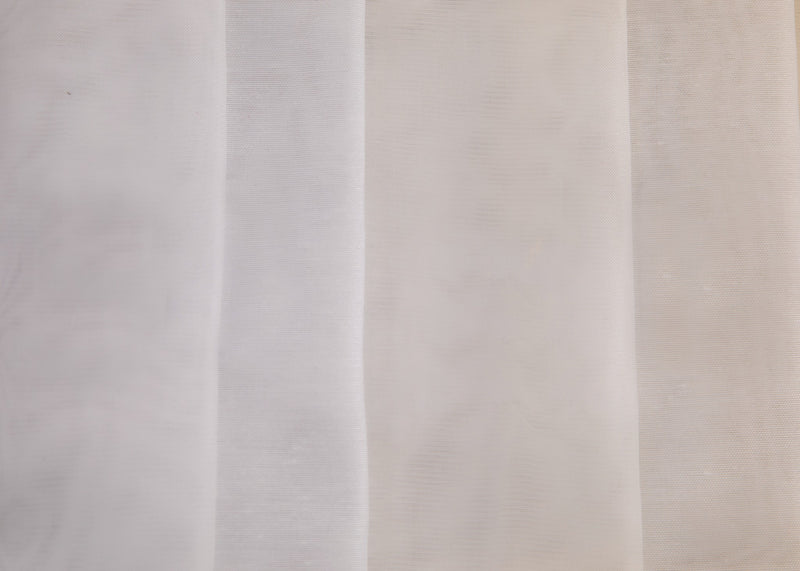 Curtain fabric - White Voile