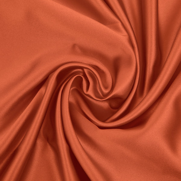 Satin lisse - Orange | Décoration