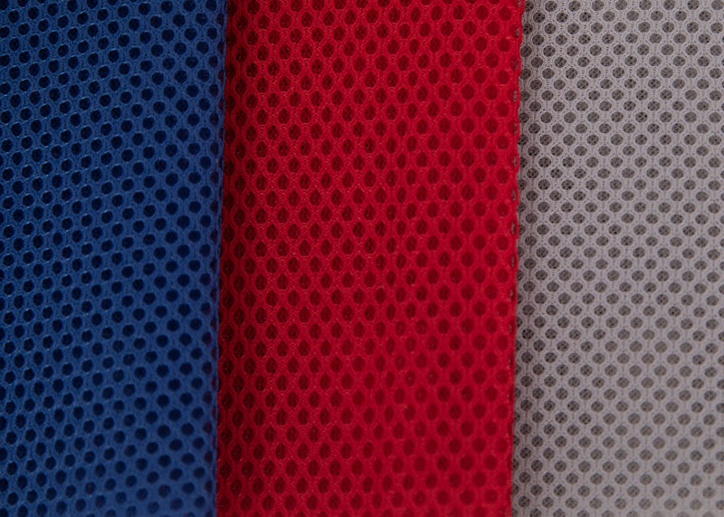 Double mailles à mailles 3D - rouge