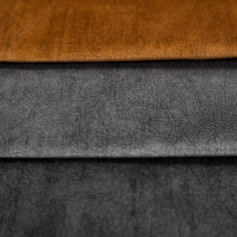 Risque en tissu de tissu en velours - Gris gris | EBRA