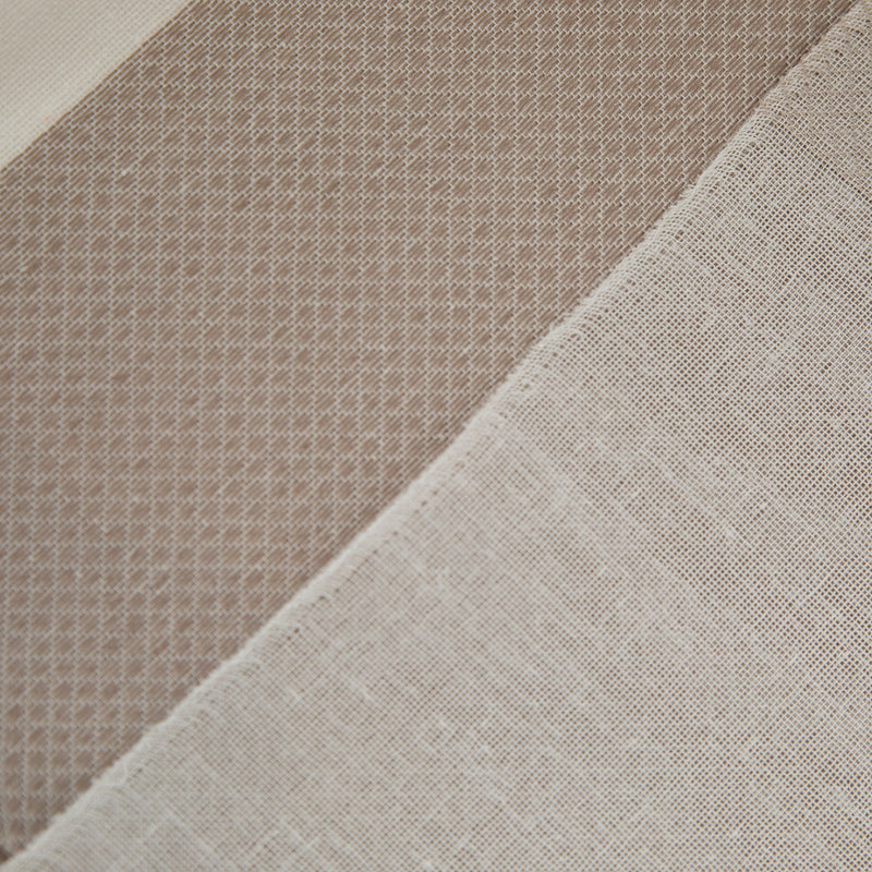 Tissu pour les rideaux de plomb - rayures Amadeus | Beige clair - sombre